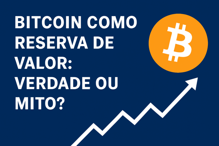 Bitcoin como reserva de valor - Mito ou verdade